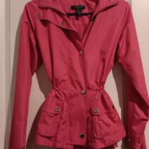 Lauren Ralph Lauren Pink Utility Jacket